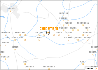 map of Chipeteni