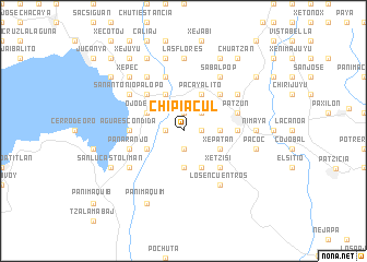 map of Chipiacul