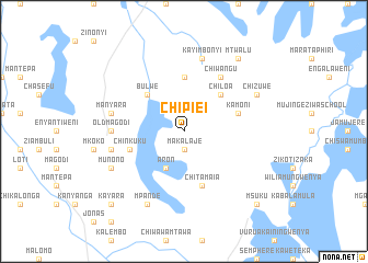 map of Chipiei