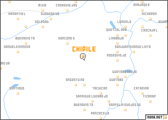 map of Chipile