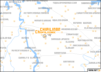 map of Chipilinar