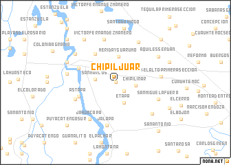 map of Chipiljuar