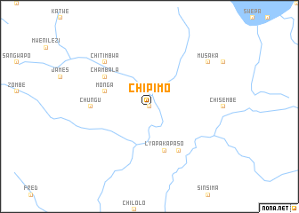 map of Chipimo