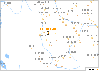 map of Chipitane