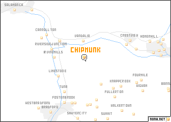 map of Chipmunk