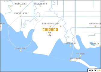 map of Chipoca