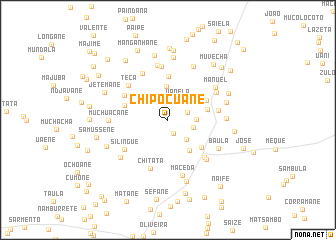 map of Chipocuane