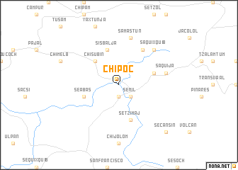 map of Chipoc