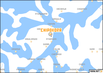 map of Chipokora