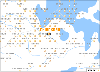 map of Chipokosa