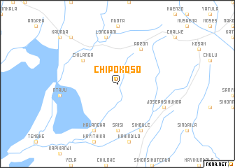 map of Chipokoso