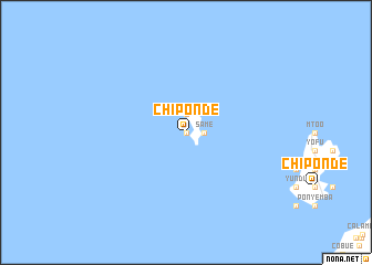 map of Chiponde
