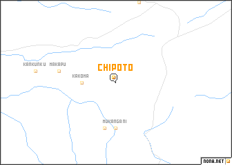 map of Chipoto