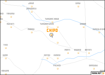 map of Chipo