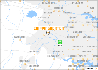 map of Chipping Norton