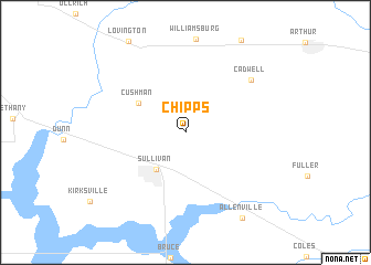 map of Chipps