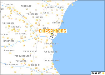 map of Chipsam-dong
