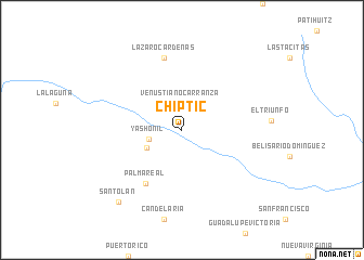 map of Chiptic