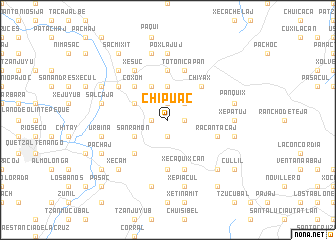 map of Chipuac