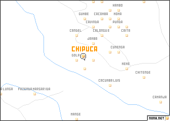 map of Chipuca