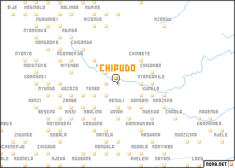 map of Chipudo