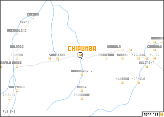 map of Chipumba