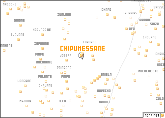 map of Chipumessane