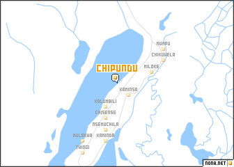 map of Chipundu