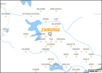 map of Chipundu