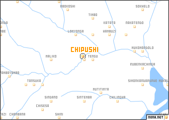 map of Chipushi