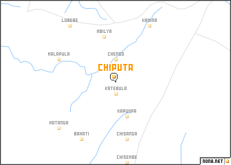 map of Chiputa