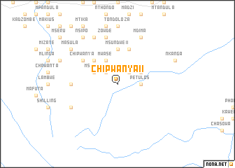 map of Chipwanya II