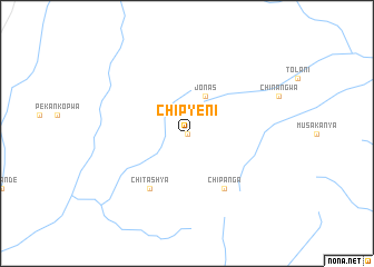 map of Chipyeni