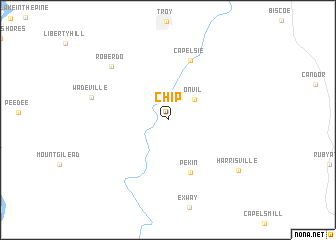 map of Chip