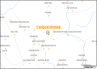 map of Chiqueirinho