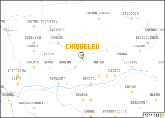 map of Chiqueleu