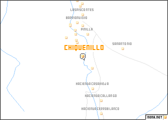 map of Chiquenillo