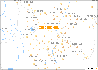 map of Chiquichal