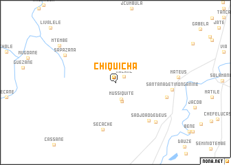 map of Chiquicha