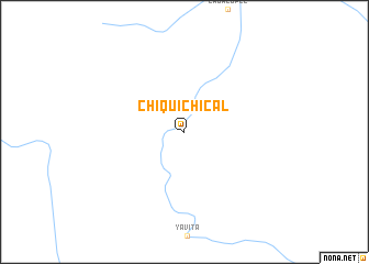 map of Chiquichical