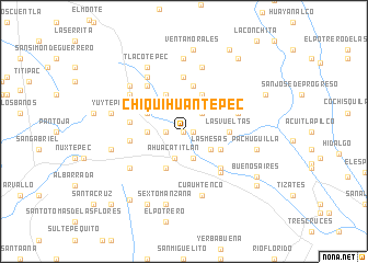 map of Chiquihuantepec