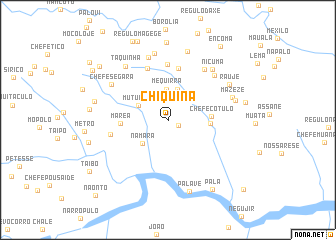 map of Chiquina