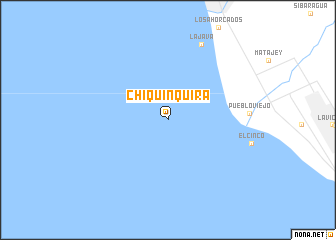 map of Chiquinquira