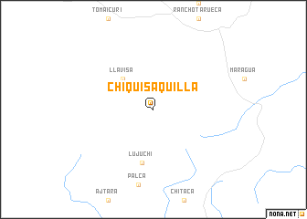 map of Chiquisaquilla