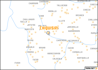 map of Chiquisiri