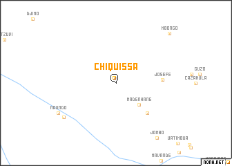 map of Chiquissa