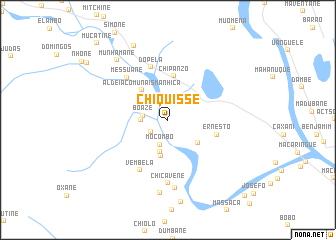 map of Chiquisse