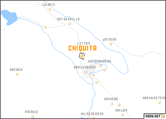 map of Chiquita