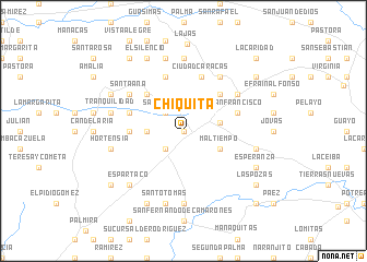 map of Chiquita