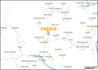 map of Chiquize